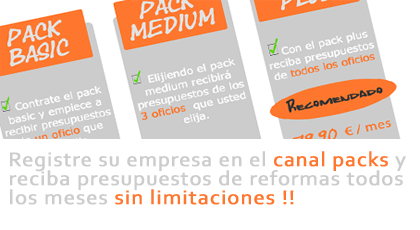 registrar empresas canal packs